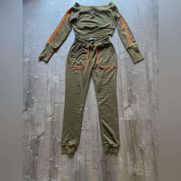 Akira two piece crop jogger set - Picture 1 of 2